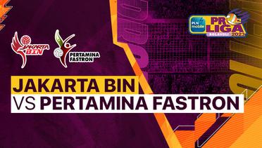 Full Match | Jakarta BIN vs Jakarta Pertamina Fastron | PLN Mobile Proliga Putri 2023