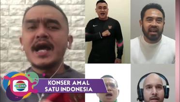 Garuda Di Dadaku, Persembahan Sportcaster dan Pemain Bola Indonesia - Konser Amal Satu Indonesia
