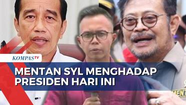 Mentan Syahrul Yasin Limpo Menghadap Presiden Jokowi Hari Ini