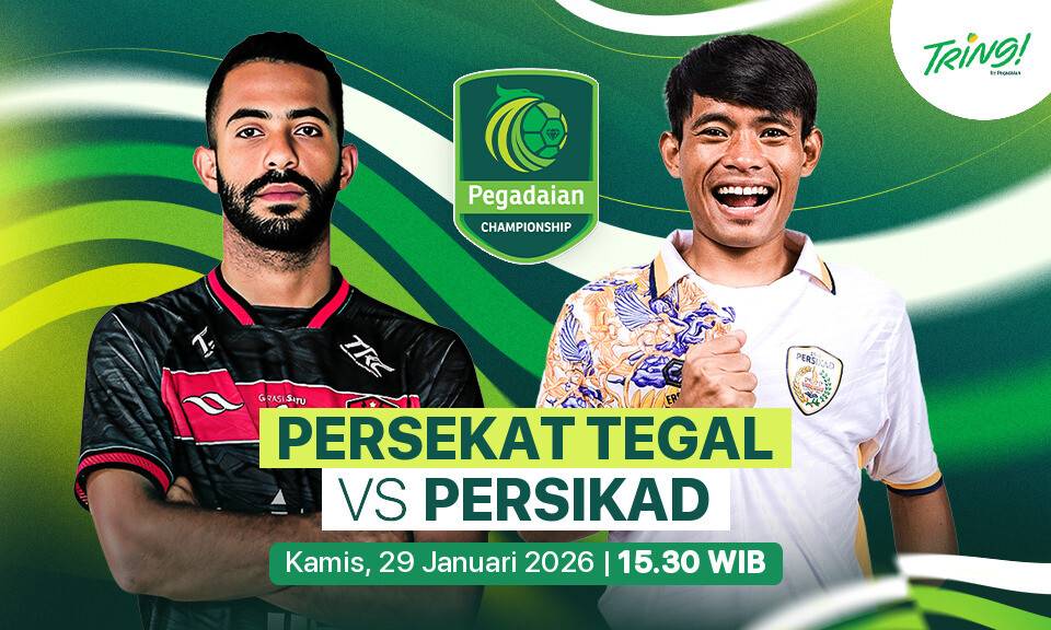 Persekat Tegal vs Persikad