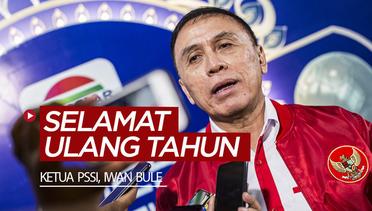 Ucapan Selamat Ulang Tahun untuk Ketua PSSI dari Bepe serta Pemain dan Pelatih Timnas Indonesia