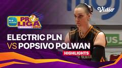Putri: Jakarta Electric PLN vs Jakarta Popsivo Polwan - Highlights | PLN Mobile Proliga 2024