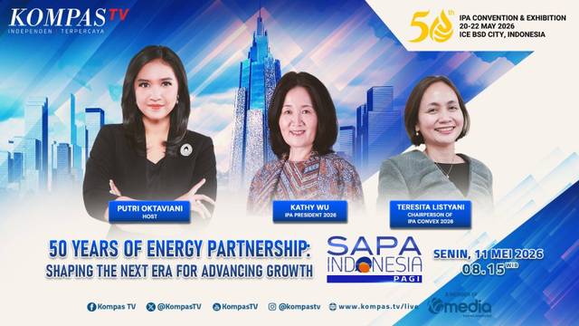 IPA Convex ke-50, Kolaborasi Dukung Pertumbuhan Ekonomi dan Energi Nasional | SAPA PAGI