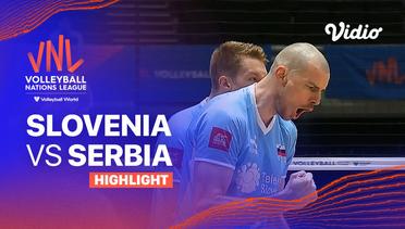Match Highlights | Slovenia vs Serbia | Men’s Volleyball Nations League 2023
