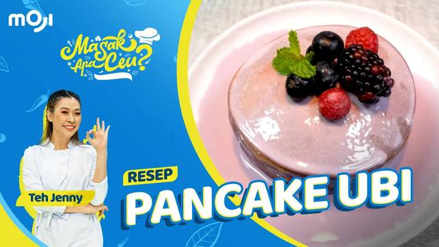 RESEP PANCAKE UBI, MUDAH DIBUAT ENAK RASANYA | MASAK APA CEU? - Moji
