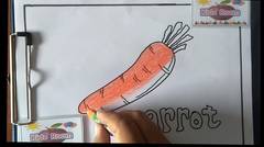Kids Coloring - Carrot