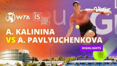 Anhelina Kalinina vs Anastasia Pavlyuchenkova - Highlights | WTA Internationaux de Strasbourg 2024