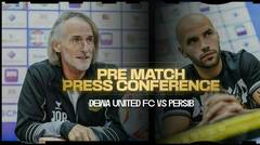 PRESS CONFERENCE BRI LIGA 1 MATCHDAY 20 | DEWA UNITED FC VS PERSIB