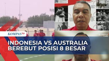 Duel Indonesia VS Australia Berebut Posisi 8 Besar di Piala Asia 2023