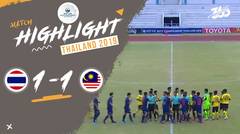 Full Highlight - Thailand 1 vs 1 Malaysia | Piala AFF U-15 2019