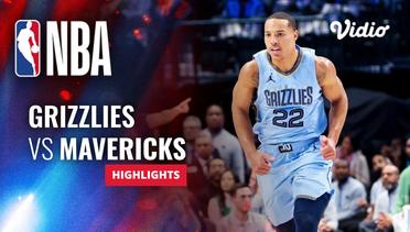 Memphis Grizzlies vs Dallas Mavericks - Highlights | NBA Regular Season 2023