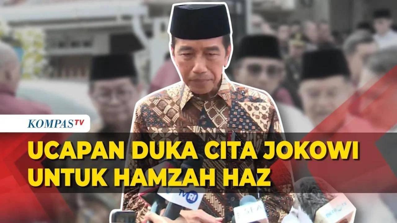 Jokowi Sampaikan Duka Cita Atas Meninggalnya Hamzah Haz: Beliau Seorang Negarawan - Kompas TV
