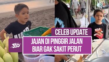 Jessica Iskandar Kenalkan El Barack Jajan-jajanan Pinggir Jalan