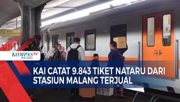 9.843 Tiket Kereta Natal dan Tahun Baru dari Stasiun Malang Sudah Terjual