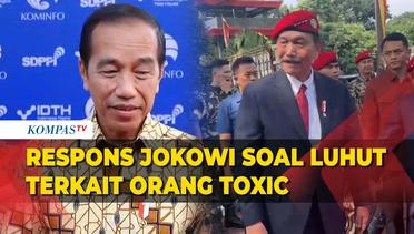 Kata Jokowi Soal Luhut Pesan ke Prabowo Tak Bawa Orang Toxic di Kabinet Pemerintahan