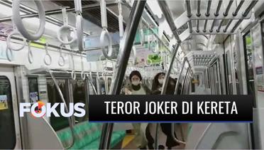 Horor!! Seorang Pria Dandan Ala Joker Lalu Menyerang Penumpang Kereta Ekspres di Tokyo | Fokus