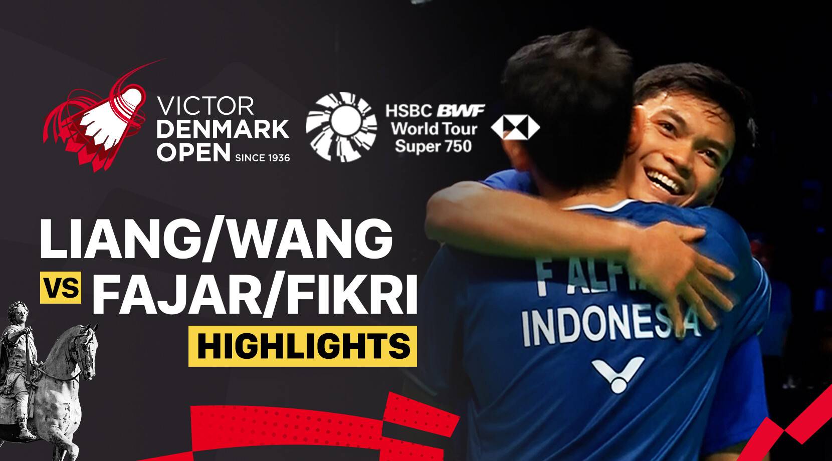 Liang Wei Keng/Wang Chang (CHN) vs Fajar Alfian/Muhammad Shohibul Fikri (INA) - Men's Doubles Semifinals | VICTOR Denmark Open 2025