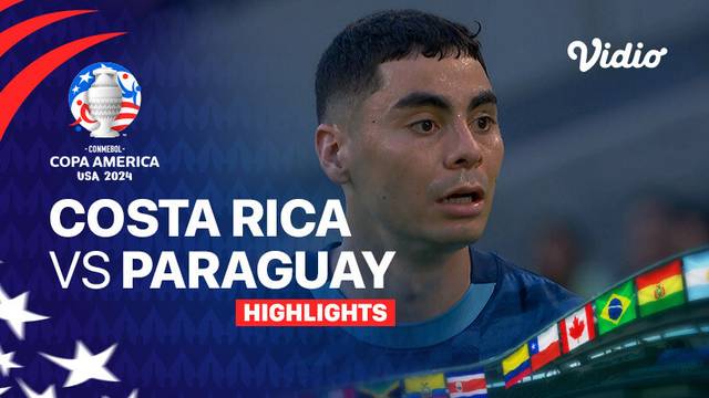 Costa Rica vs Paraguay - Highlights | CONMEBOL Copa America USA 2024