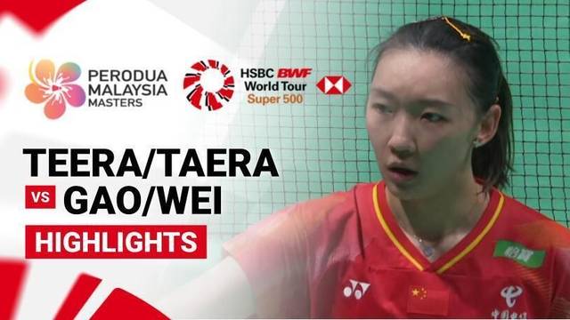 Pakkapon Teeraratsakul/Sapsiree Taerattanachai (THA) vs Gao Jia Xuan/Wei Ya Xin (CHN) - Mixed Doubles Final | PERODUA Malaysia Masters 2026 - Highlight | Perodua Malaysia Masters 2026