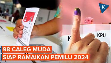 98 Caleg 21 Tahun Bakal Bersaing di Pemilu 2024, Paling Banyak dari Partai Garuda