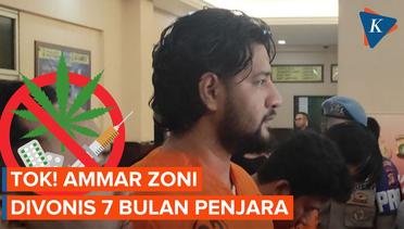 PN Jakarta Selatan Tetapkan Vonis 7 Bulan Penjara untuk Ammar Zoni atas Kasus Narkotika