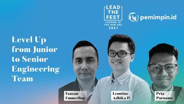 Webinar Series 13 - Tech Leaders with Deeptech - LEVEL UP FROM JUNIOR TO SENIOR ENGINEERING TEAM