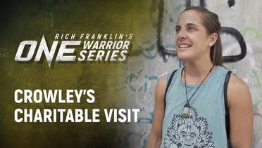 Rich Franklin's ONE Warrior Series | Best Moments: Nyrene Crowley's Charitable Visit