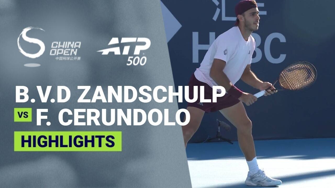 Botic Van De Zandschulp vs Francisco Cerundolo - Round 1 (HSBC Moon) | ATP 500: China Open 2026