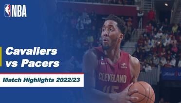 Match Highlights | Cleveland Cavaliers vs Indiana Pacers | NBA Regular Season 2022/23