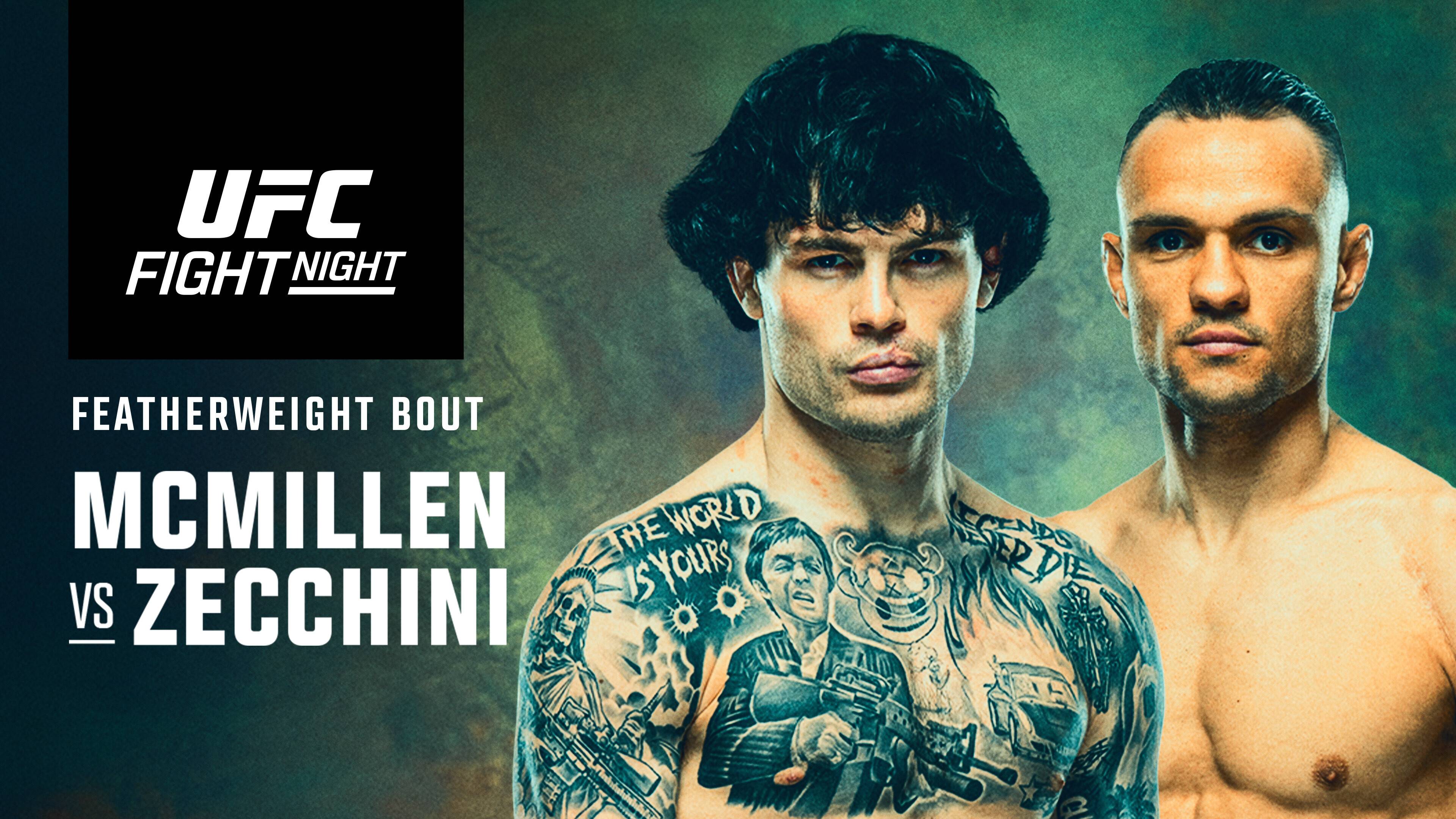 Tommy McMillen vs Manolo Zecchini - Featherweight | UFC Fight Night