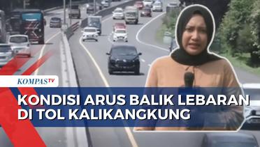 Masuki Arus Balik Lebaran 2024, Begini Lalu Lintas Tol Kalikangkung Semarang