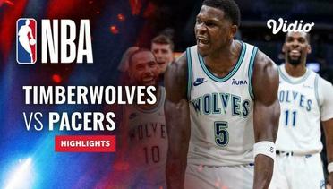 Minnesota Timberwolves vs Indiana Pacers - Highlights | NBA Regular Season 2023/24