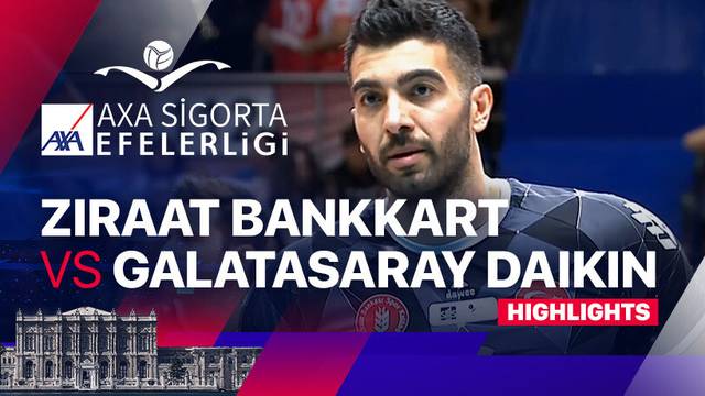 Final - Game 3: Ziraat Bankkart vs Galatasaray Daikin - Highlights | Men's Turkish Volleyball League