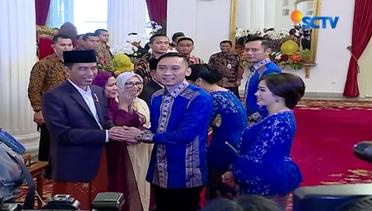 Putra-Putri SBY Hadiri Open House Jokowi - Liputan6 Siang