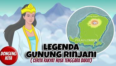 LEGENDA GUNUNG RINJANI ~ Cerita Rakyat Nusa tenggara Barat | Dongeng Kita