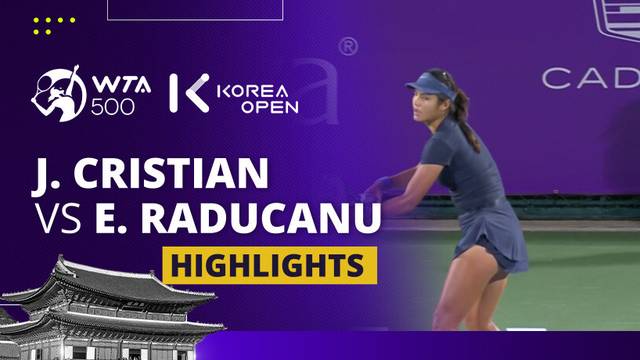 Jaqueline Cristian vs Emma Raducanu - Highlight | WTA 500: Korea Open 2025
