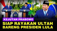 Lahir Oktober, Kejutan Prabowo & Presiden Brasil Sepakat Rayakan Ultah Bersama Nanti Malam