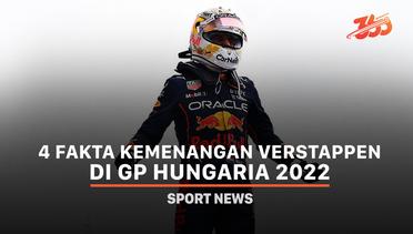 4 Fakta Kemenangan Verstappen di GP Hungaria 2022