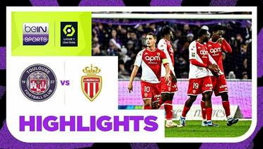 Toulouse vs Monaco - Highlights | Ligue 1 2023/2024