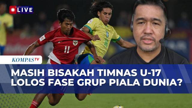 Timnas U-17 Kalah dari Brazil, Masih Bisa Lolos Fase Grup Piala Dunia? Ini Analisis Bung Harpa