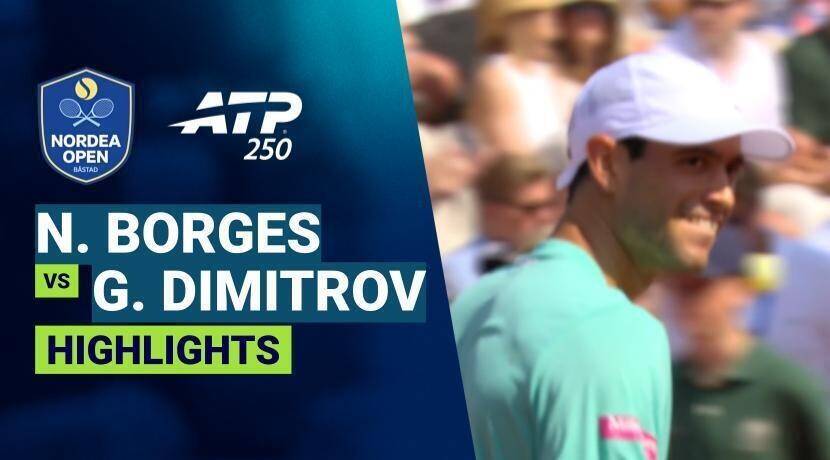 Nuno Borges vs Grigor Dimitrov - Round 2 | ATP 250: Nordea Open 2026