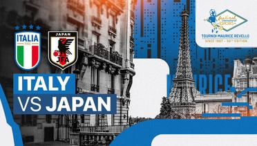 Italy vs Japan - Maurice Revello Tournament