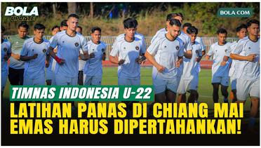 Latihan Resmi Timnas Indonesia U-22 di Chiang Mai, Full Team Siap Pertahankan Emas SEA Games!