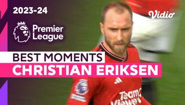 Aksi Christian Eriksen | Man United vs Nottingham Forest | Premier League 2023/24