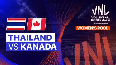 Thailand vs Kanada - Full Match | Women's Volleyball Nations League 2024