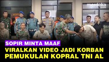 Kopral TNI AL Hajar Sopir Gran Max Pikap di Jalan, Korban Minta Maaf Video Pemukulan Viral