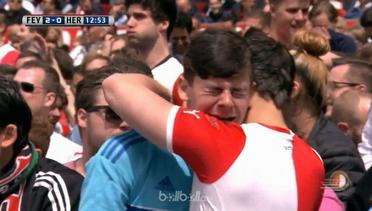 Fans Feyenoord Rayakan Gelar dengan Emosional!