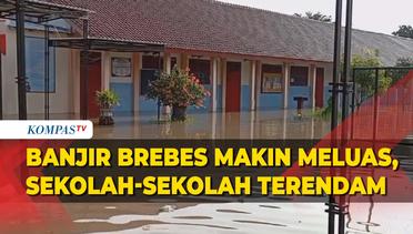 Banjir Brebes Berdampak ke Sekolah hingga Siswa Diliburkan