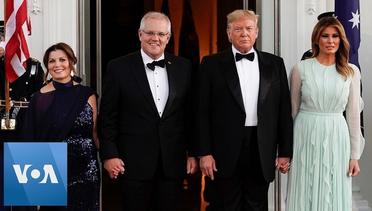 Trump Welcomes Australian Prime Minister Morrison for State Dinner