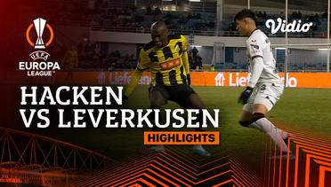 Hacken vs Leverkusen - Highlights | UEFA Europa League 2023/24